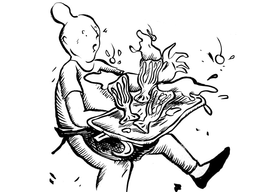 art, arte, artista, anna chiarini,drawing,comic,another day on the island